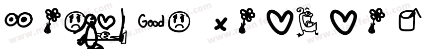 PING AN XI LE LI YI FEI字体转换